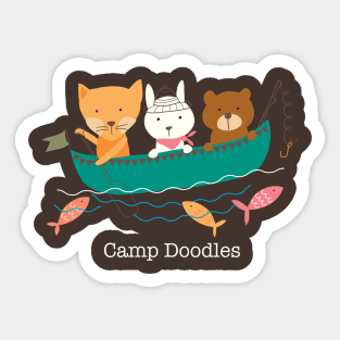 Camp Doodles Sticker